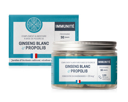 Ginseng blanc & Propolis - Immunité
